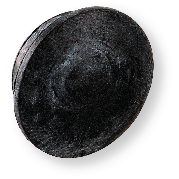 Bouche-trou 15,5  mm noir